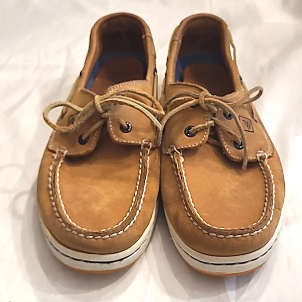 Sperry Top Sider Leather Boat Shoes Loafer Slip On Lace Up Oxford Flat Moccasin